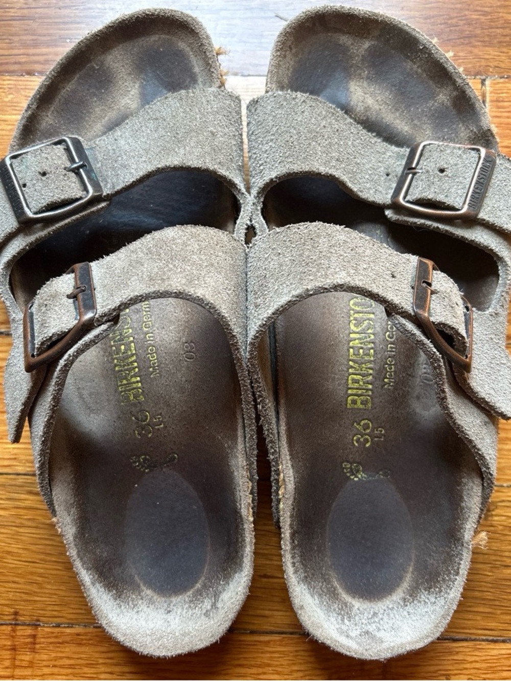 Birkenstock Arizona Suede Sandals EU 36